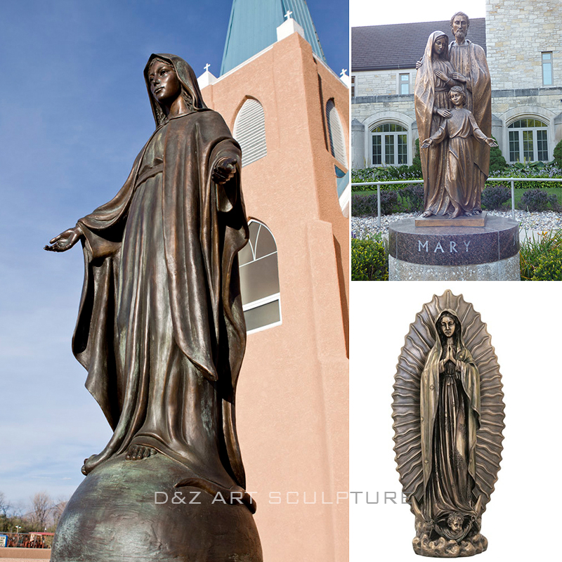 virgin mary statue