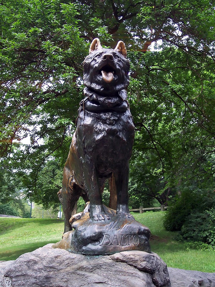 balto statue