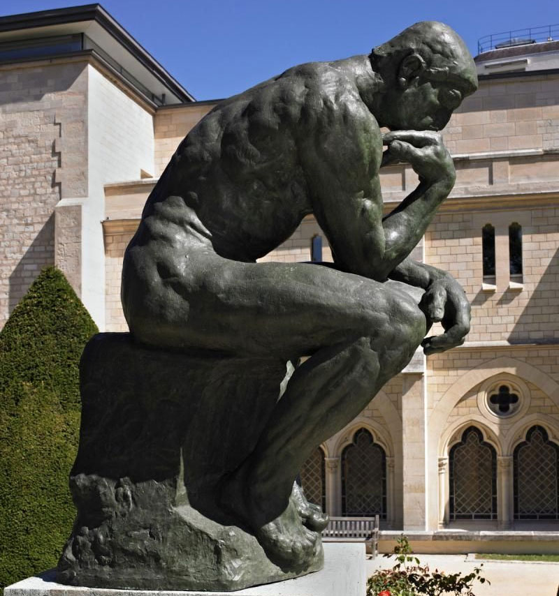 great thinker statue