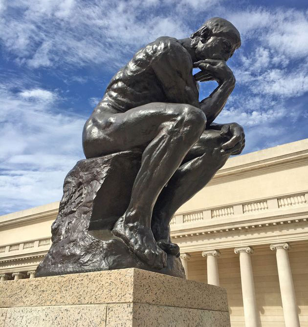 famous sculpture the thinker