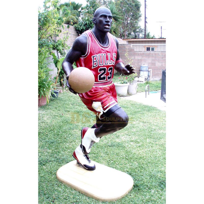 NBA Player Michael Jordan Statue Custom Memorial