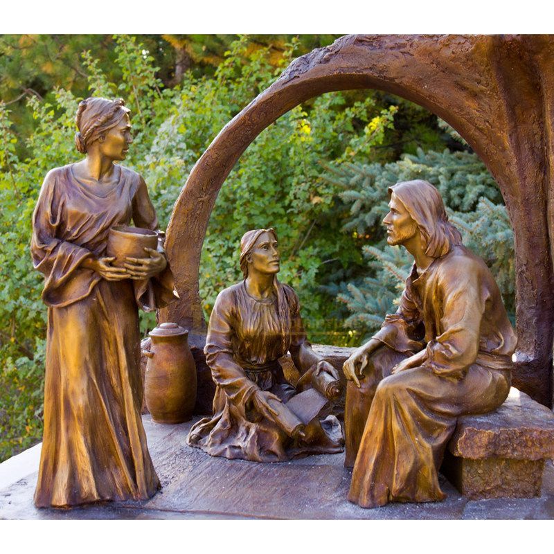 JESUS CHRIST BLESSING STATUE Real Bronze Powder Cast Statue Sculpture 12? :  : Home