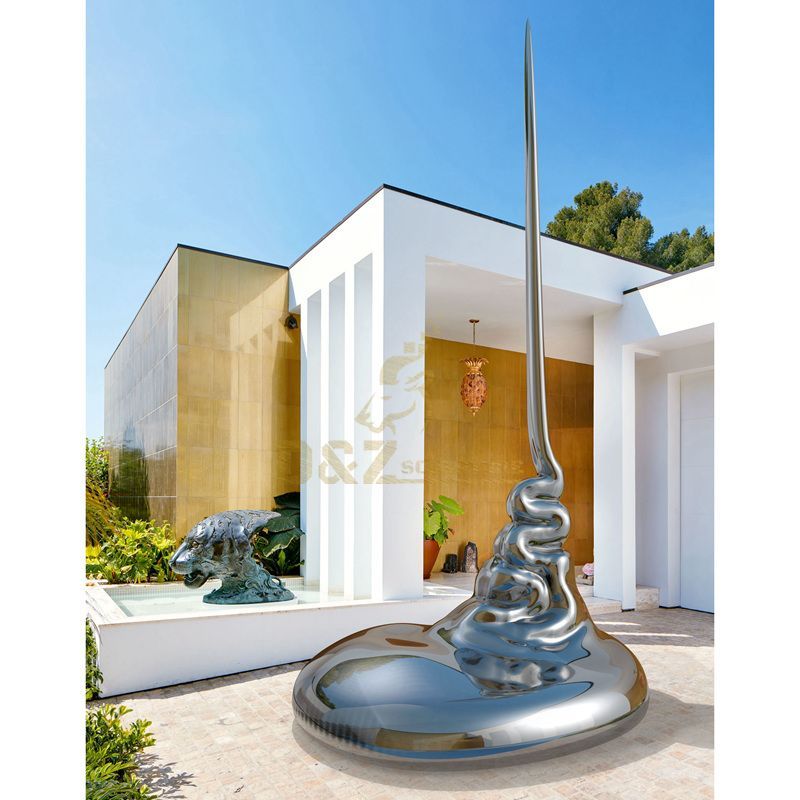 Design by famous artist Ken Kelleher Custom Fashion Stainless Steel Garden Sculpture