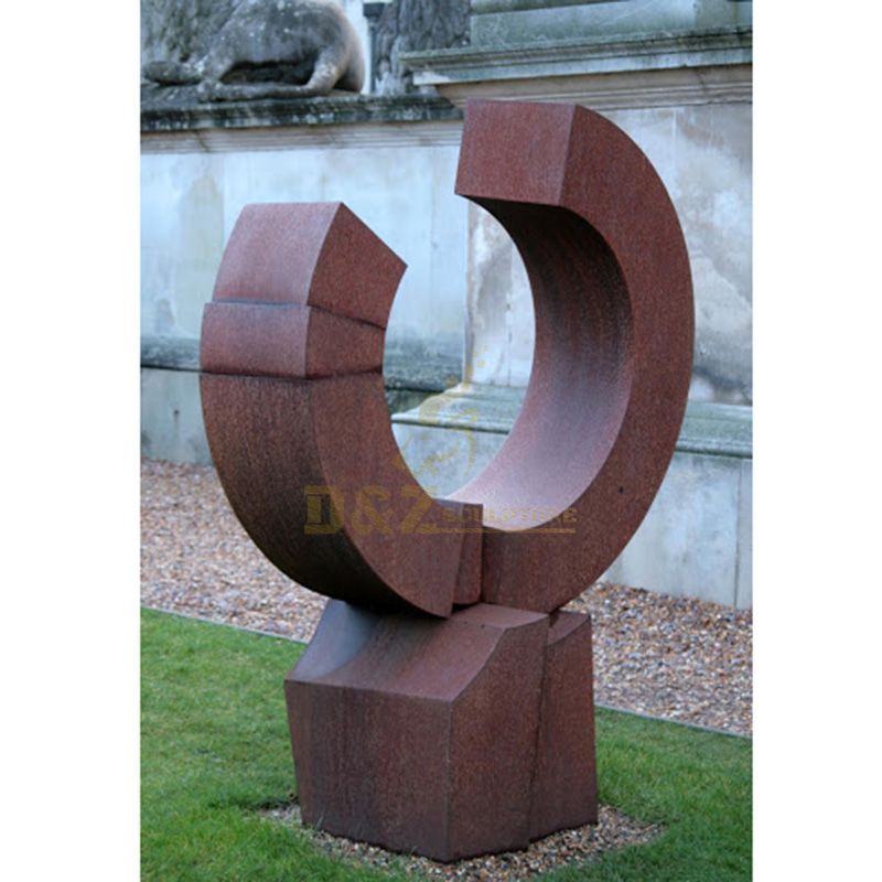 Large Abstract Garden Ornamental Corten Steel Sculpture