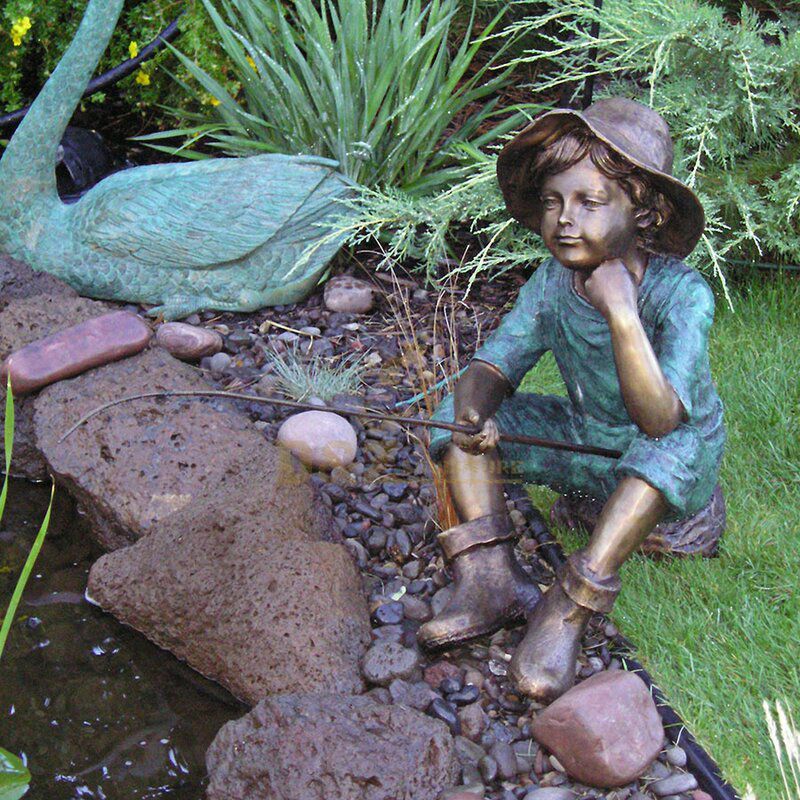 Children sculptures - Bronze children statue - D&Z Sculptures