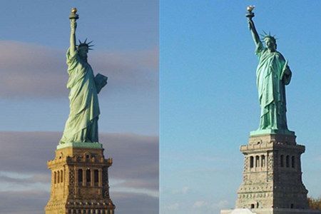Acid Rain Effects On Statue Of Liberty