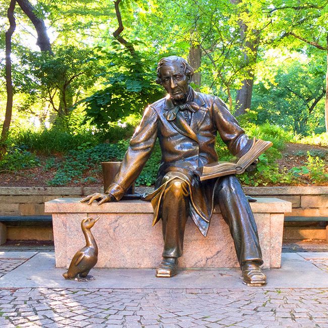 The Statue of H.C. Andersen at the City Square, Statue