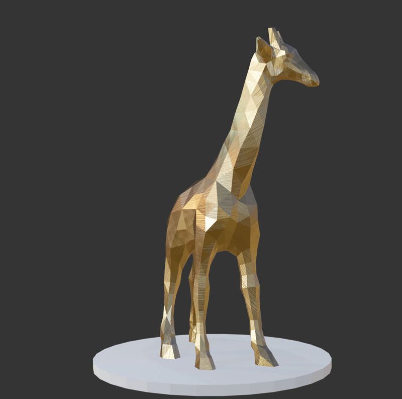 Gold Giraffe Statue Plated Modern Animal Statue DZ 64   6221d85c3e5f6 .webp