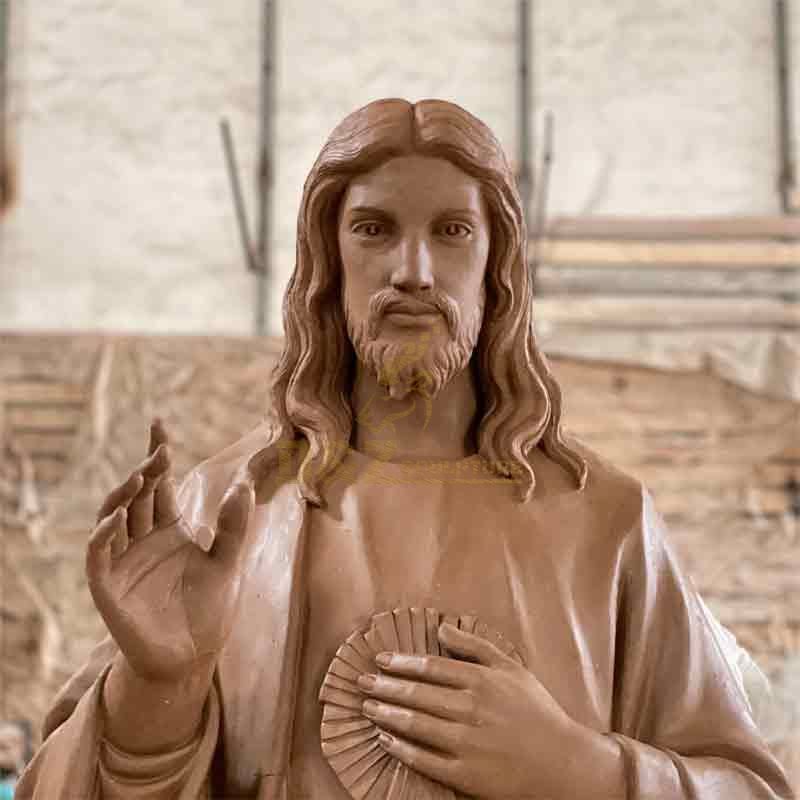 Life size bronze jesus divine mercy statue for sale DZ-429