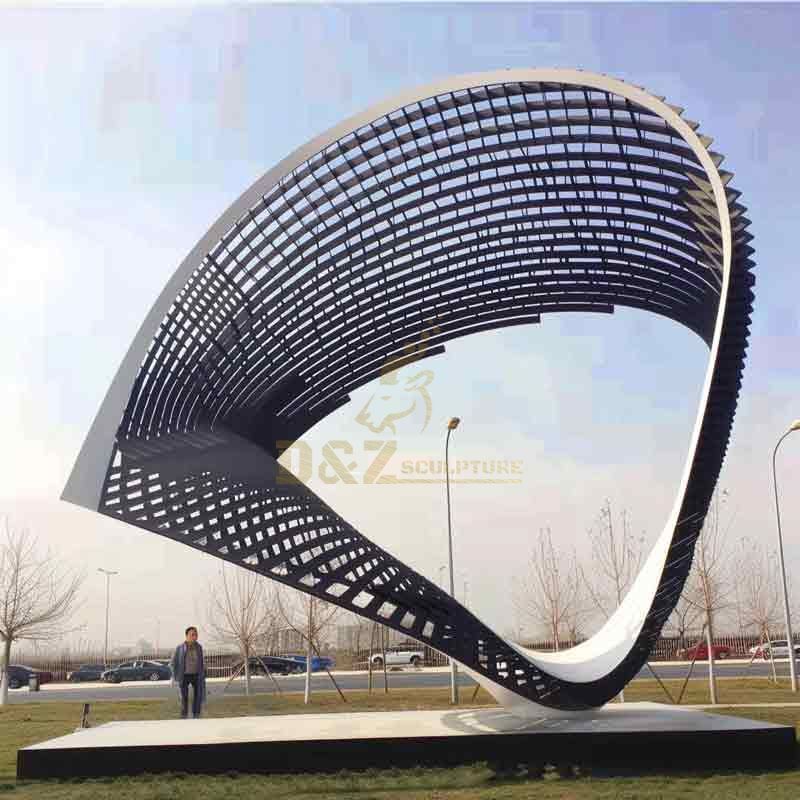 Custom modern large abstract public metal art sculpture DZ-467