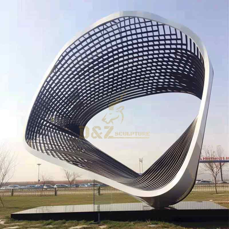 Custom modern large abstract public metal art sculpture DZ-467