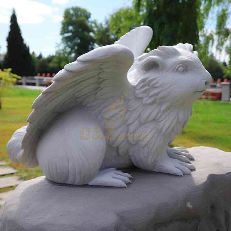 guinea pig garden memorial statue