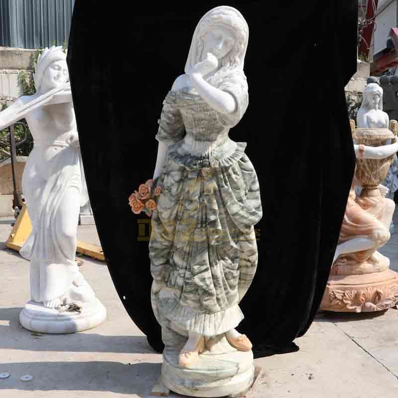 European style victorian lady marble statue for sale DZ-575