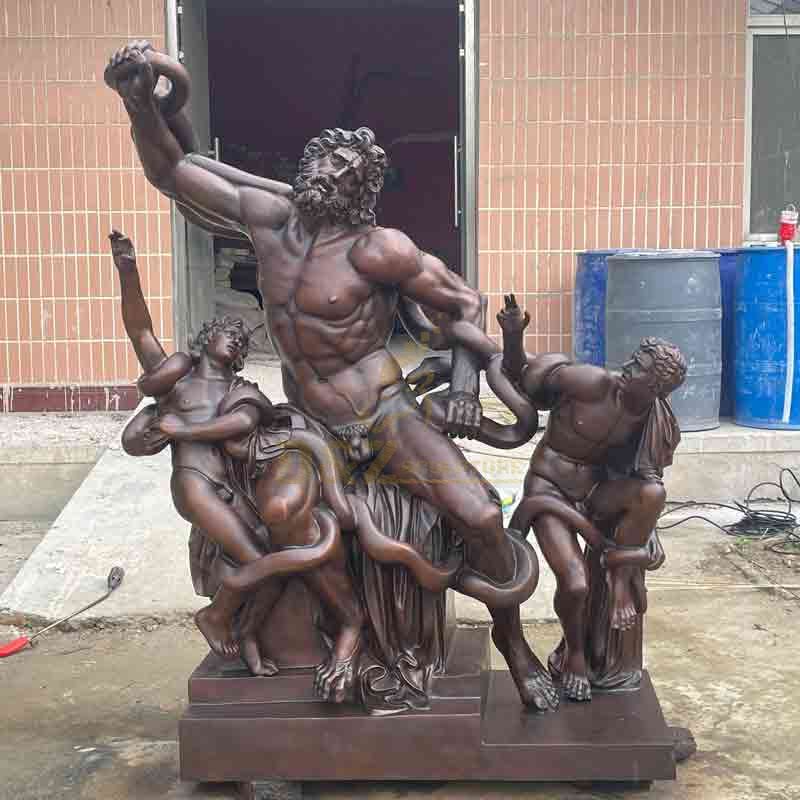 Bronze statue of Laocoön and his sons for sale DZ-592