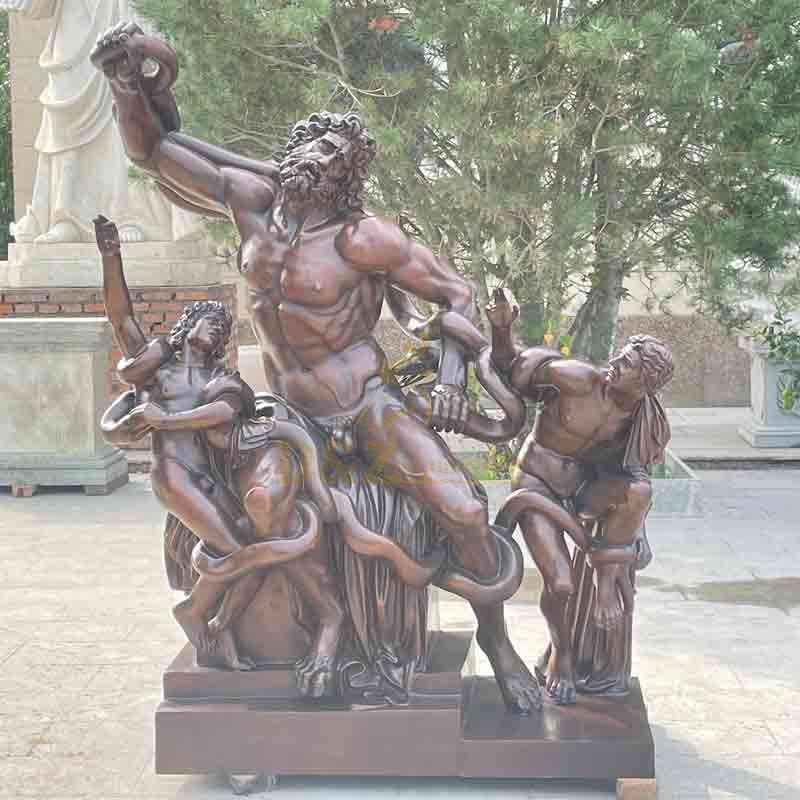 Bronze statue of Laocoön and his sons for sale DZ-592