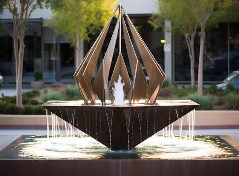 30 creative designs of large outdoor water fountain sculptures