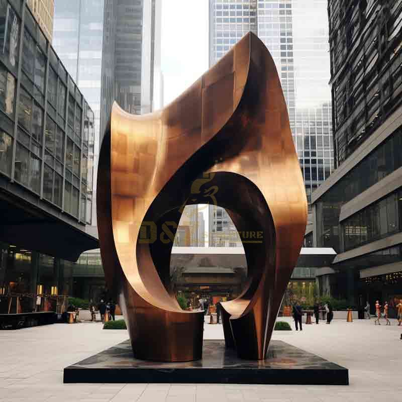 abstract flame sculpture