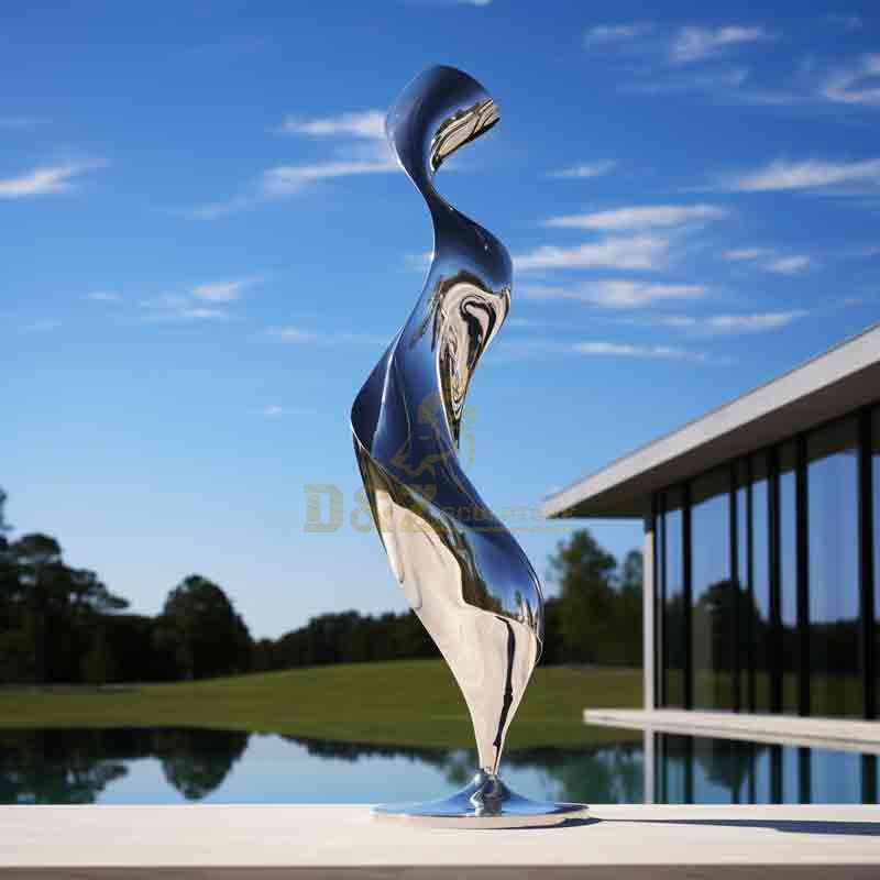 Large Metal Abstract Dancer Sculpture Custom DZ-620