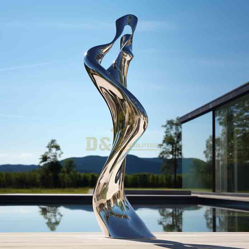 abstract dancer sculpture