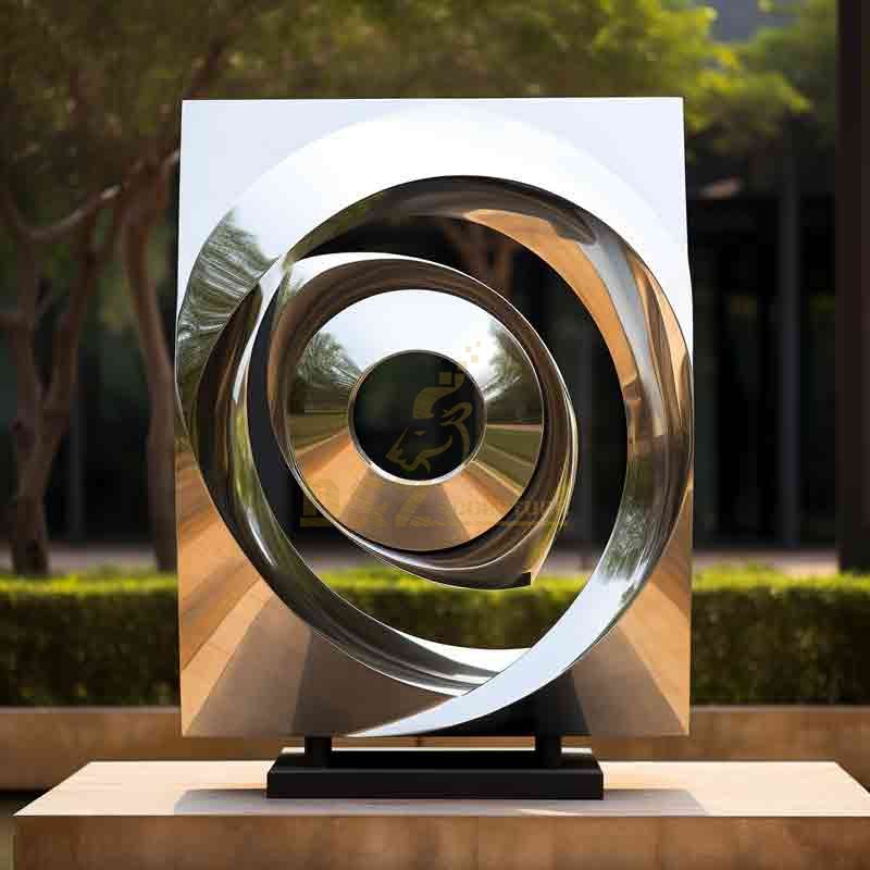 abstract eye sculpture