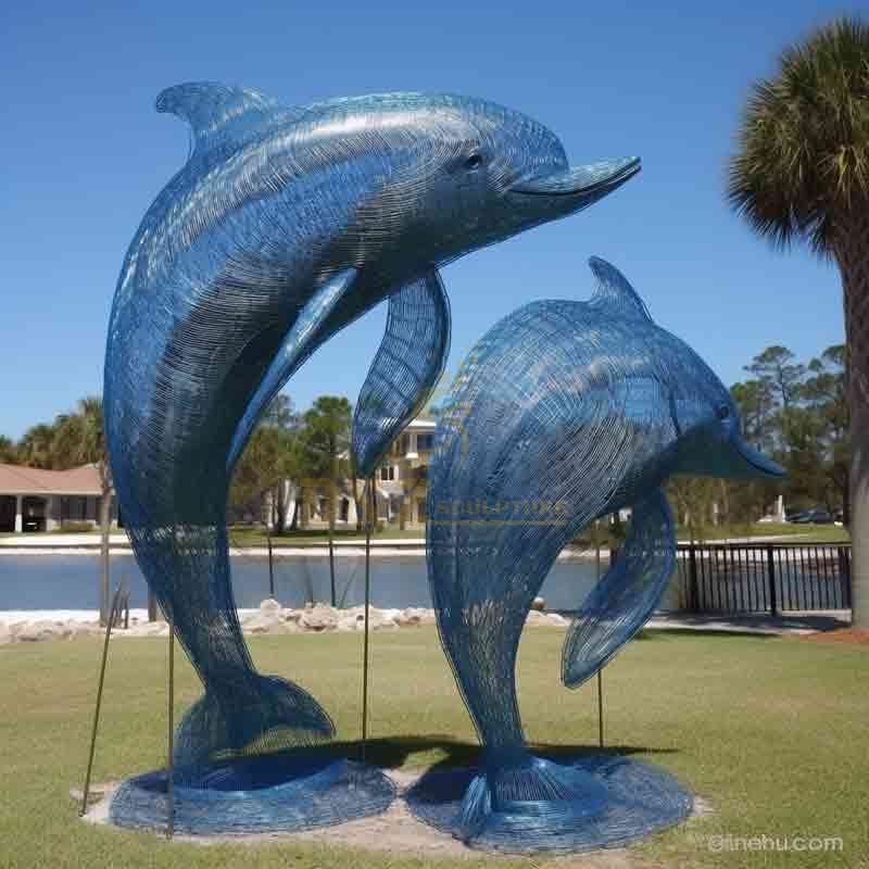 dolphin sculptures for sale