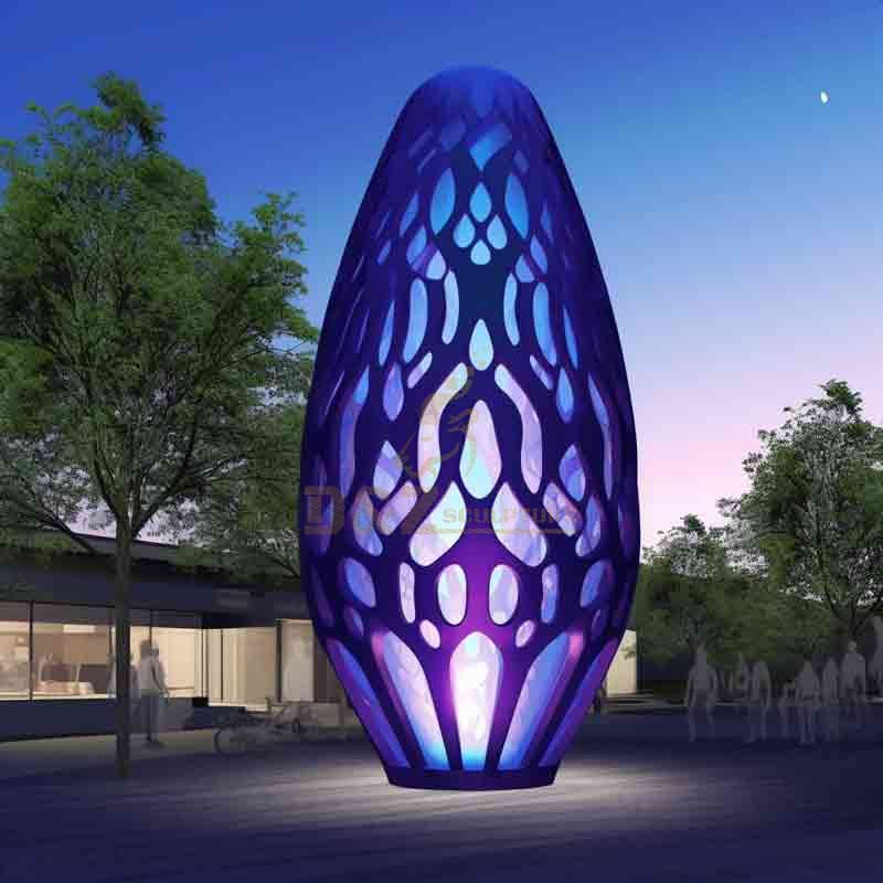 outdoor light sculpture