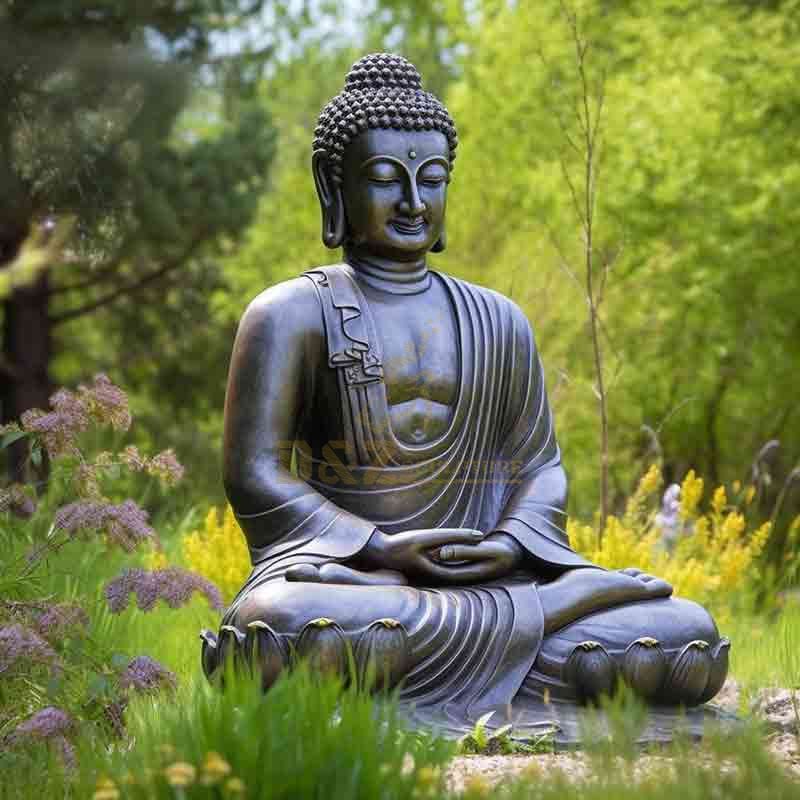 bronze buddha statue