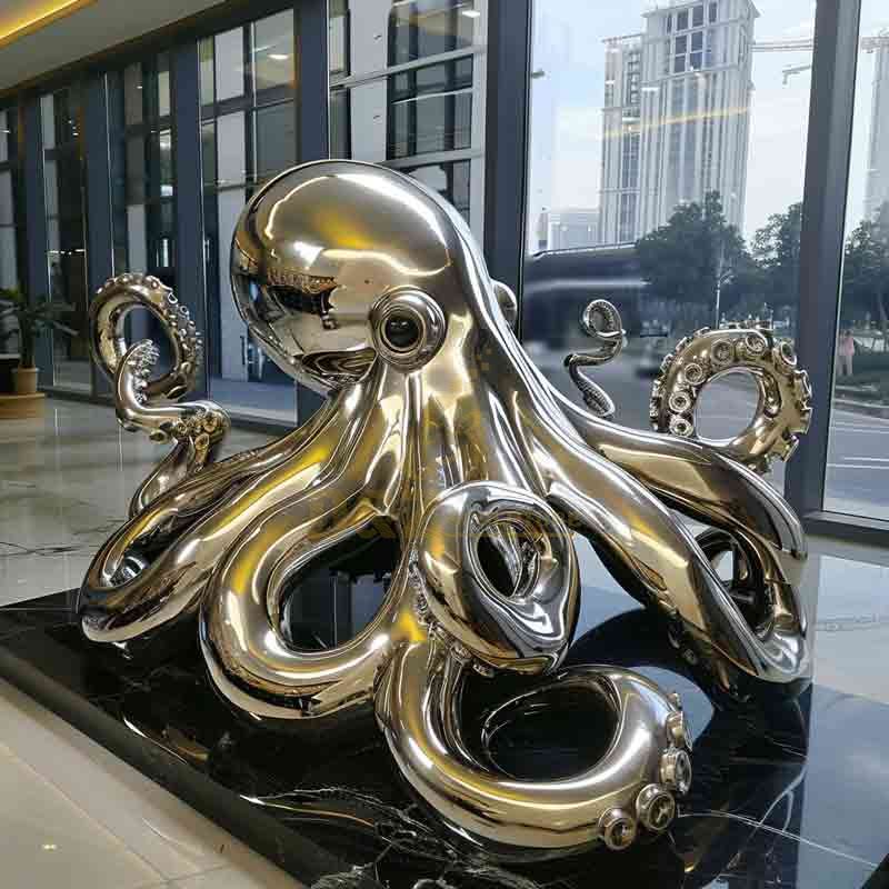 large octopus sculpture