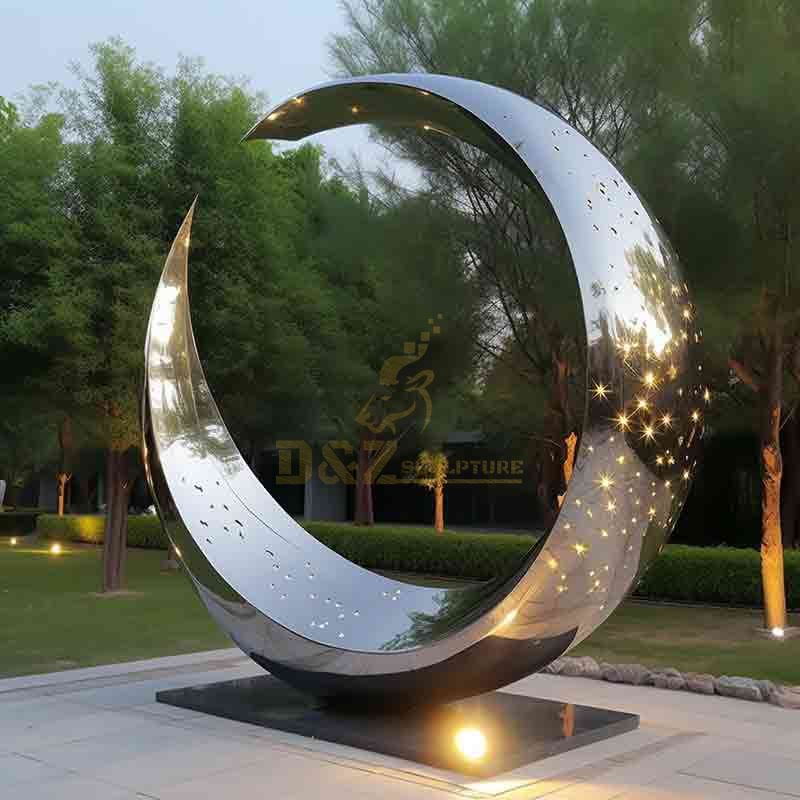 crescent sculpture