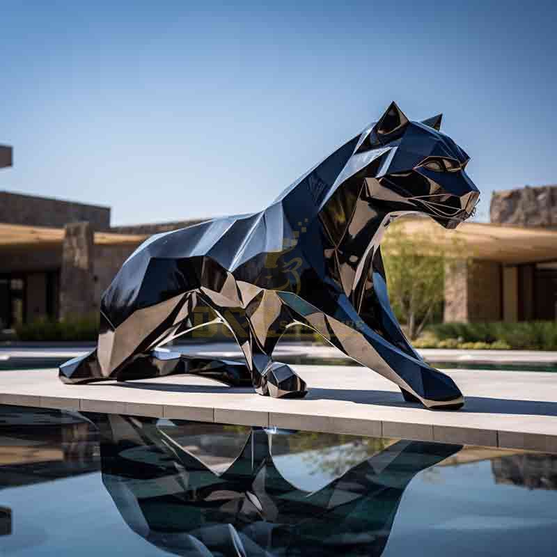 large panther sculpture