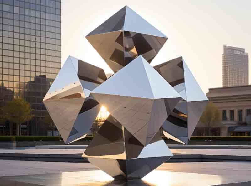 30 creative custom geometric sculpture art decor