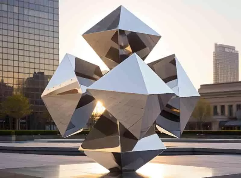 30 creative custom geometric sculpture art decor