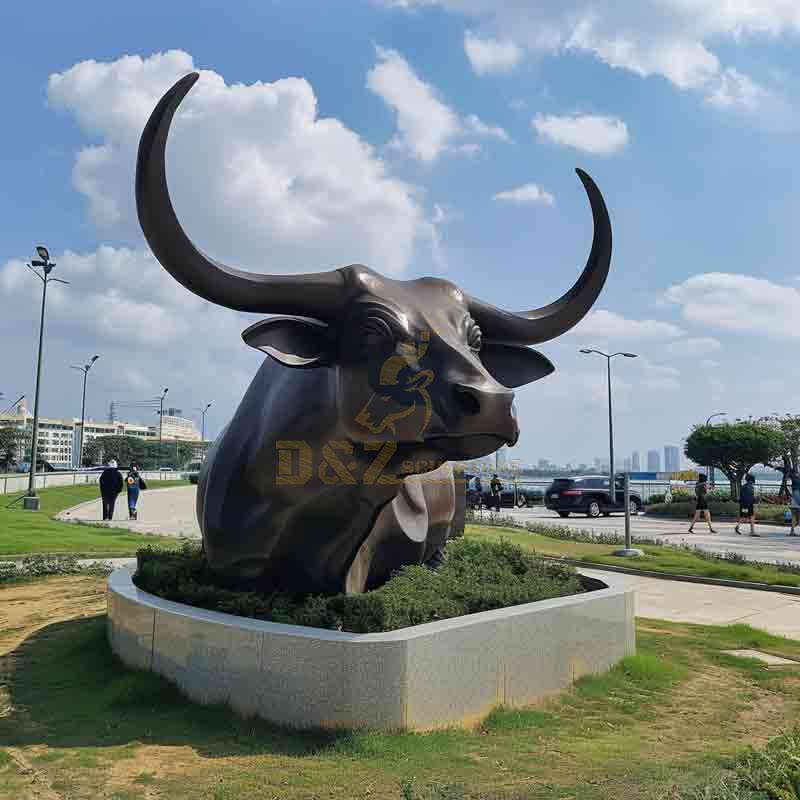 large bronze bull statue for sale