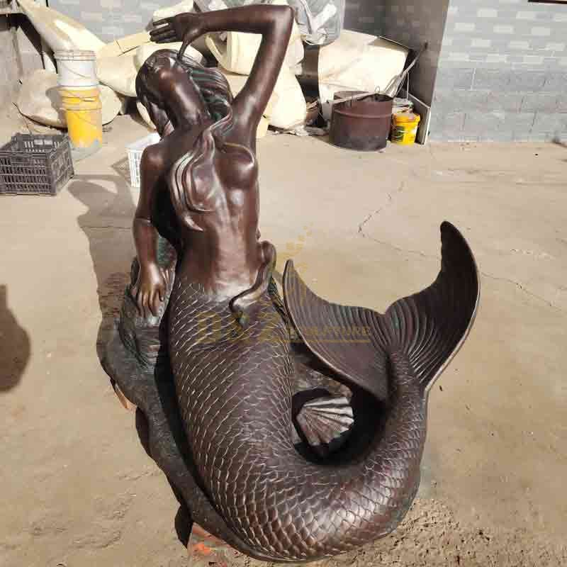 life size mermaid statue for sale