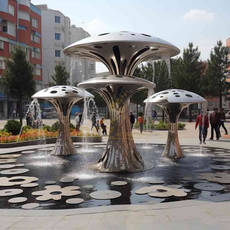 Mushroom Fountain Multiple Combinations