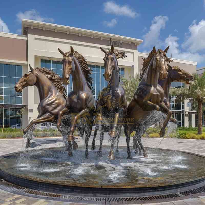 horse water fountain