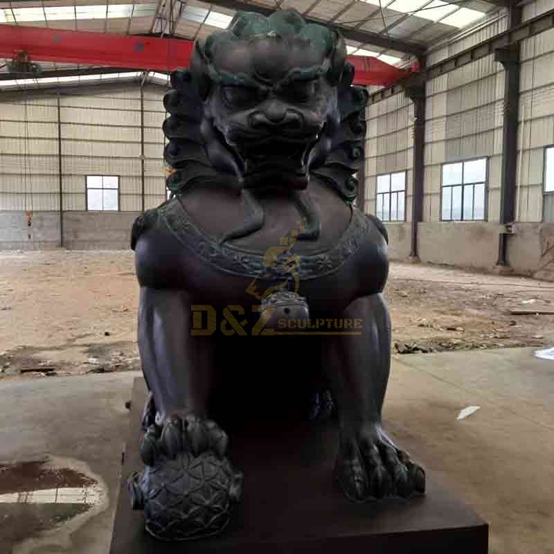 bronze lion statue for sale