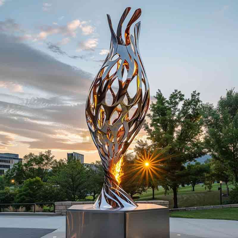 stainless steel sculpture