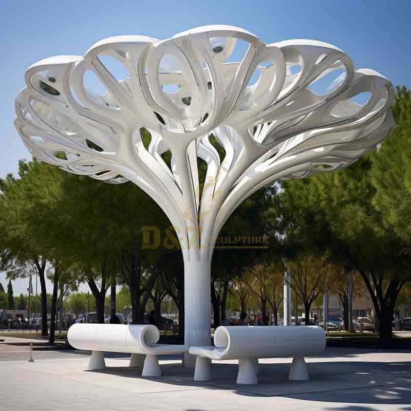 modern tree sculpture