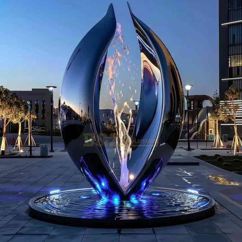 modern fountain