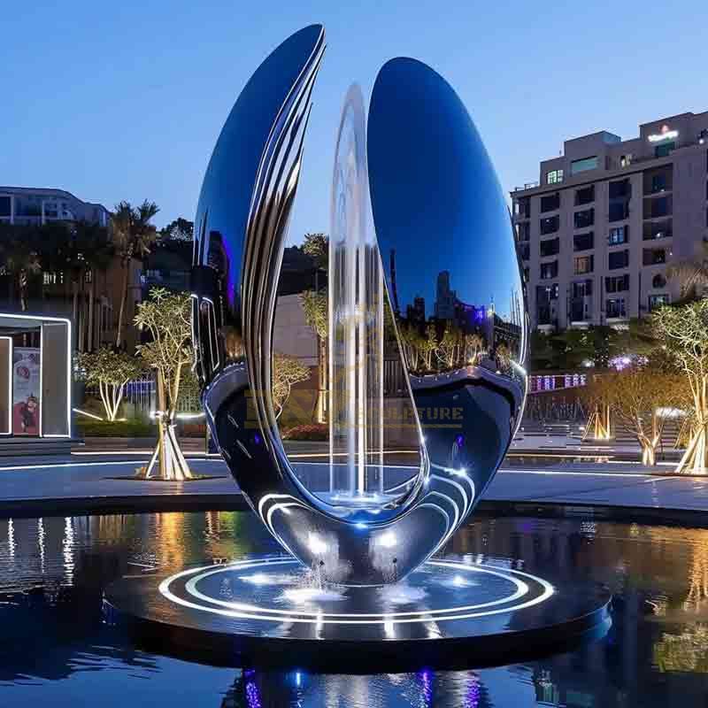 mirror fountain