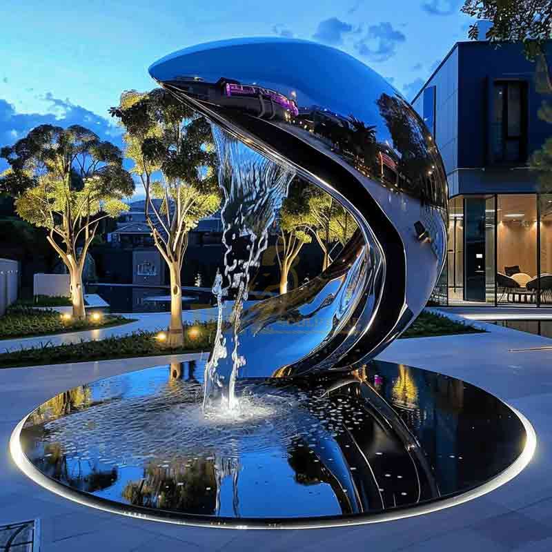 mirror fountain