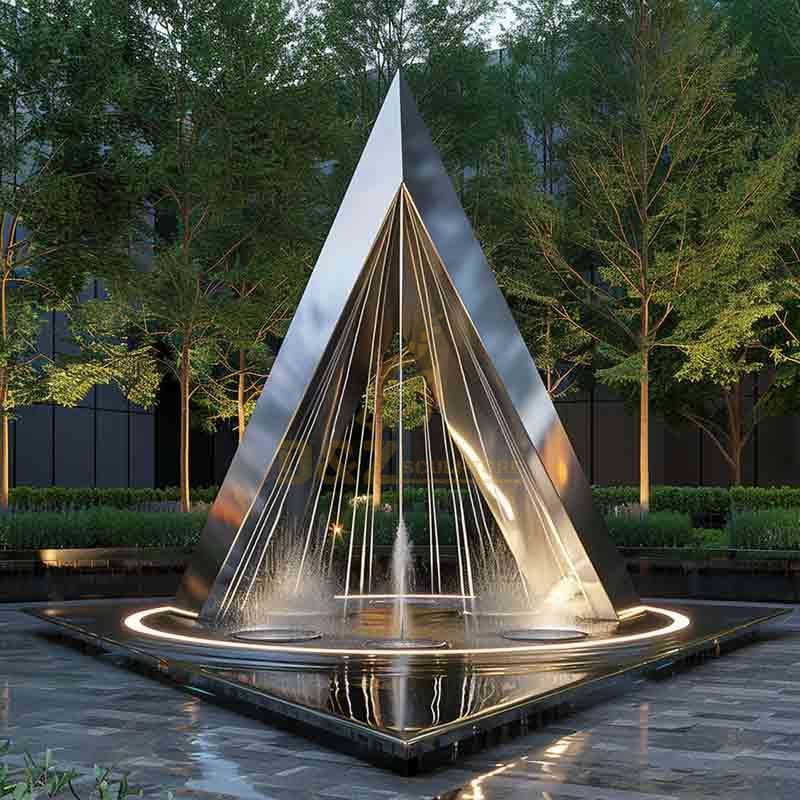 stainless steel fountain