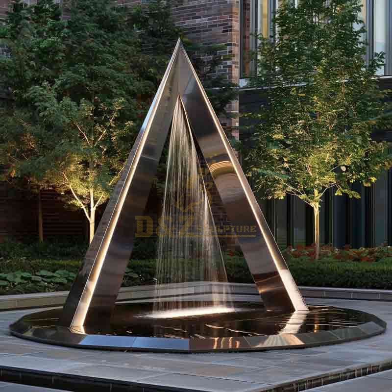 modern fountain