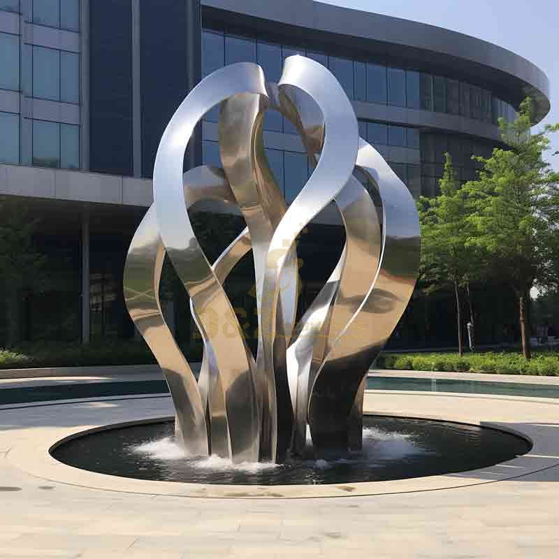 stainless steel fountain