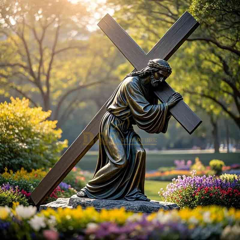 jesus cross statue