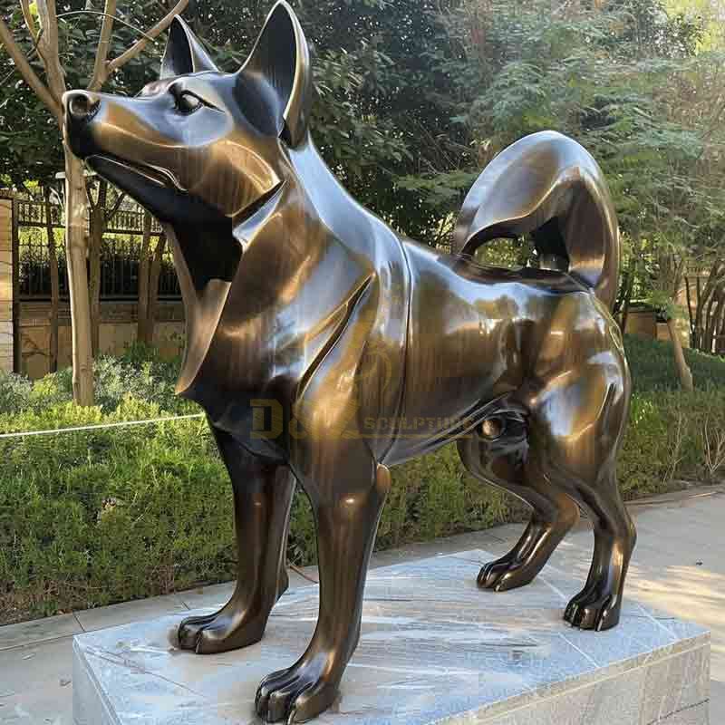 siberian husky garden statues for sale