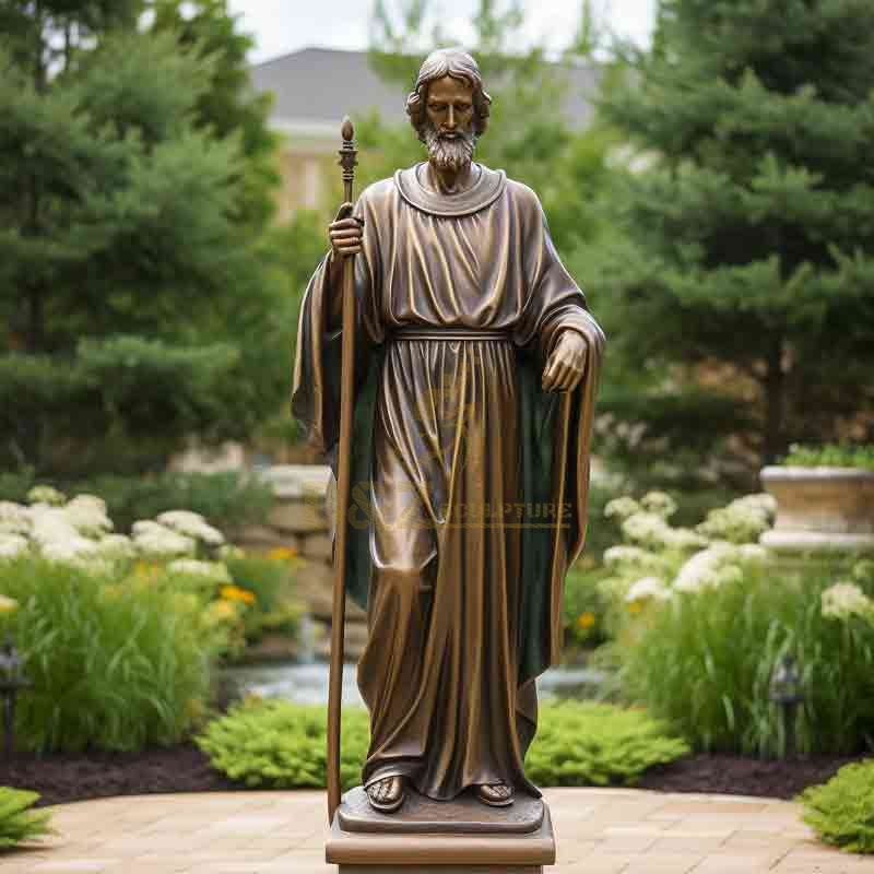 Large Bronze St Jude Statue for Garden Decor DZ-779