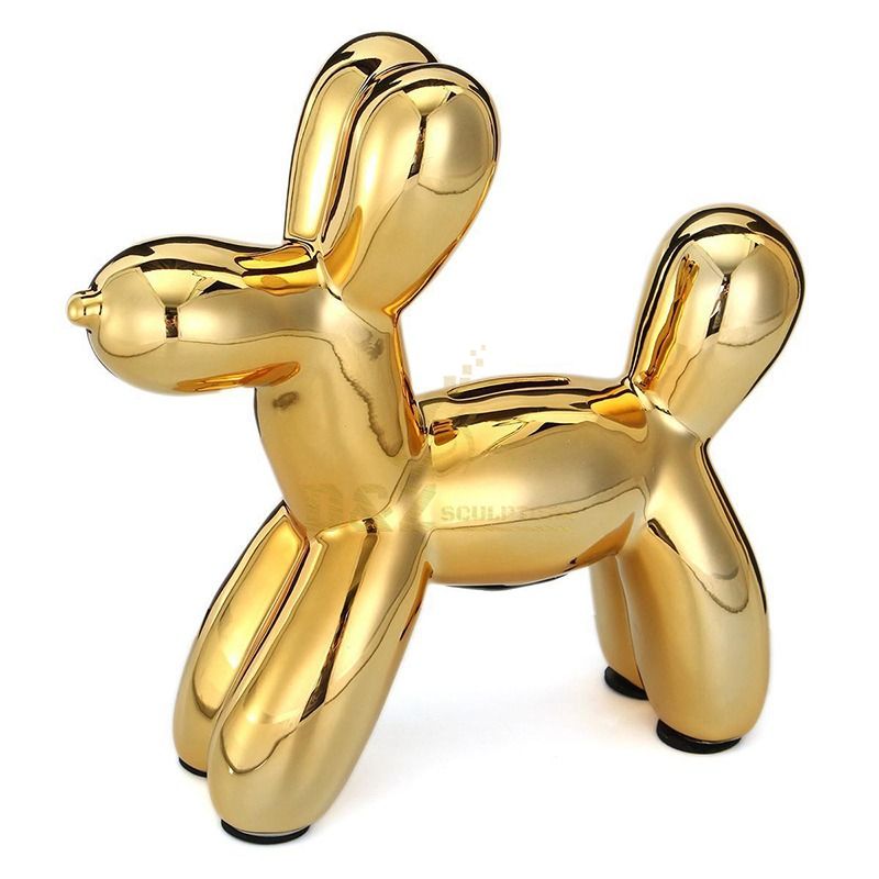 Jeff Koons Balloon Dog Gold Polished Stainless Steel decor Outdoor ...