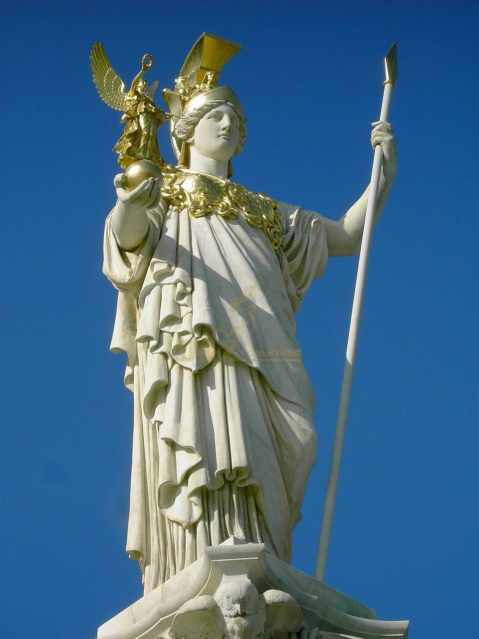 pallas athena statue